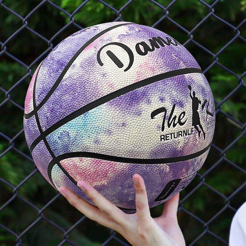 篮球7号6号5号比赛儿童成人女子学生专用水墨耐磨pu训练蓝球室外