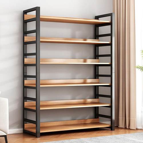 置物架多层货架收纳架子书架落地客厅杂物架靠墙展示架阳台储物架