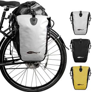新款热销自行车包全防水驮包后货架包长途防雨户外拎背袋骑行装备