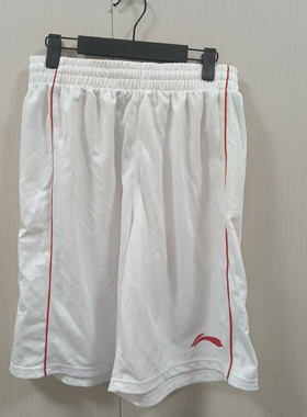 《购买前看详情B品》李宁短裤夏季男款运动简约休闲透气球裤DDDD3