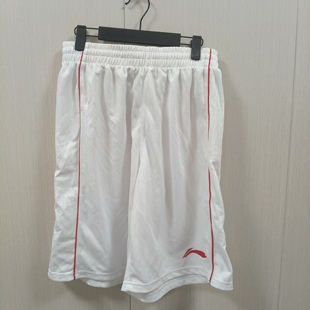 《购买前看详情B品》李宁短裤夏季男款运动简约休闲透气球裤DDDD3