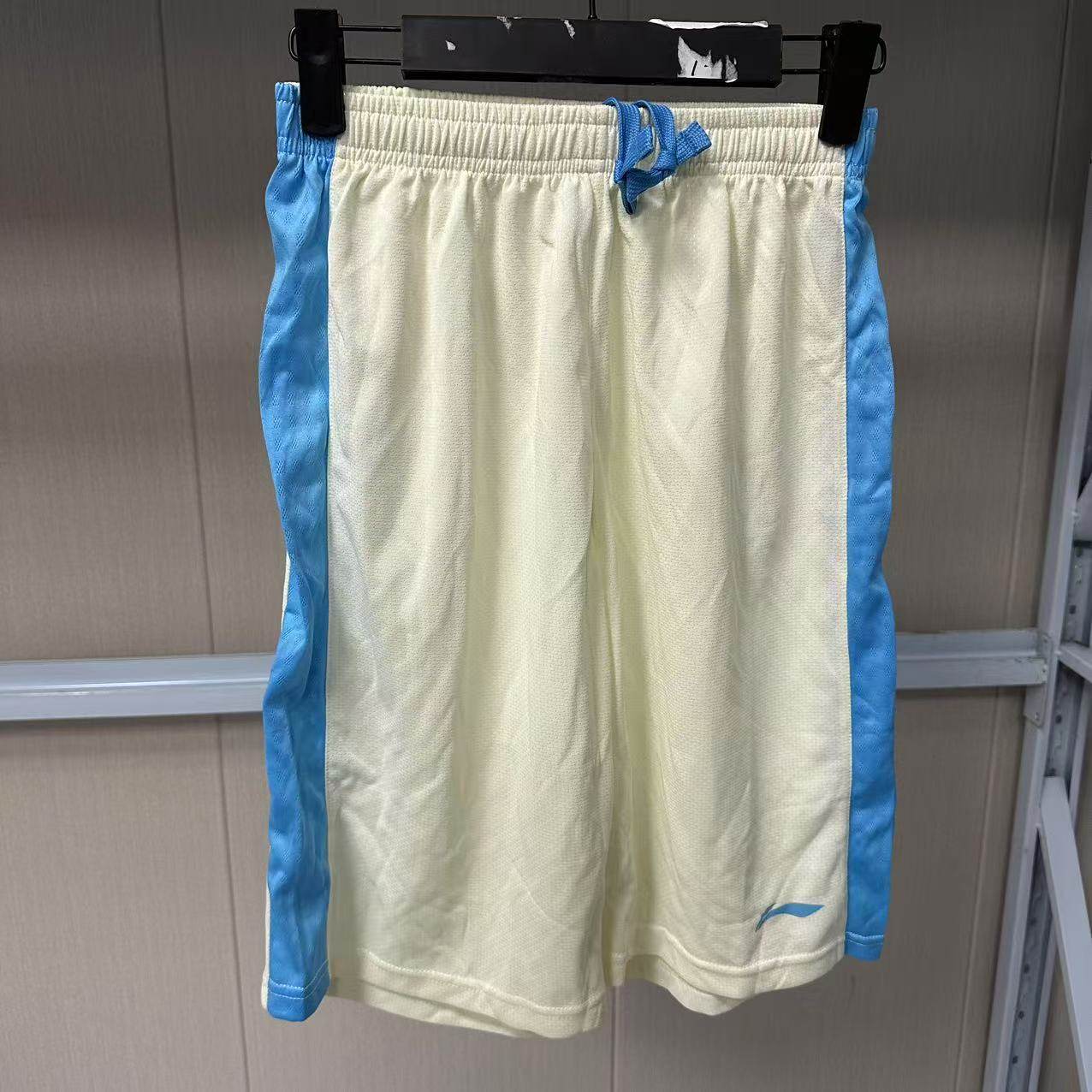 《购买前看详情B品》李宁短裤夏季男款运动训练休闲清爽裤子YATN0