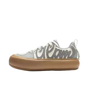 中国李宁泡芙女新款时尚潮流耐磨百搭低帮百搭室外休闲鞋AZGU068