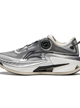 李宁跑训系列烈骏8 PRO女子䨻丝轻质缓震稳定运动跑步鞋ARZU006