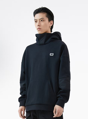 李宁春季LNG系列运动卫衣宽松透气百搭连帽上衣男款FCBD001