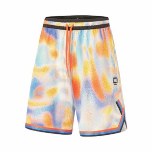 李宁夏季新款反伍运动户外裤BADFIVE速干凉爽比赛短裤AAPU111