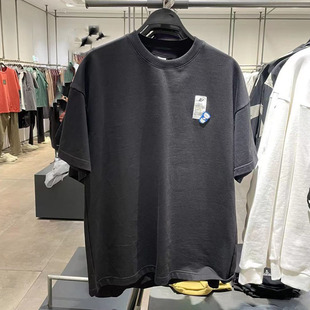 2025夏款新款WLJZWFJTUR男装时尚休闲百搭棉质宽松圆领短袖T恤