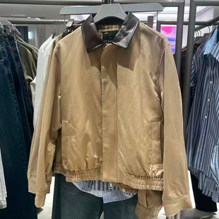 2026春季款WLJZWFJTUR男装休闲百搭飞行员宽松夹克 外套UMF160015