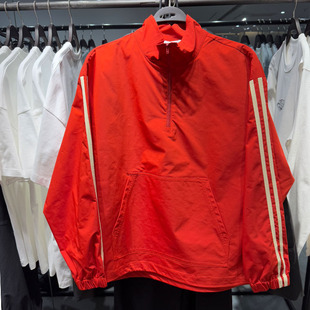 2026春季新款潮牌男装时尚休闲百搭宽松立领罩衫衬衫UMV250013