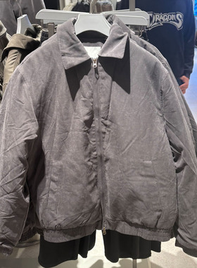 2025冬季新款WLJZWFJTUR男装时尚休闲宽松夹克棉服 外套UUY150002