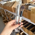 F3 Tongue-Shaped Blush Brush + Highlight Brush