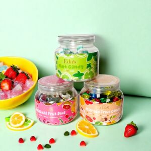 意大利进口艾达的世界什锦水果糖果汁软糖薄荷味糖果多口味高颜值