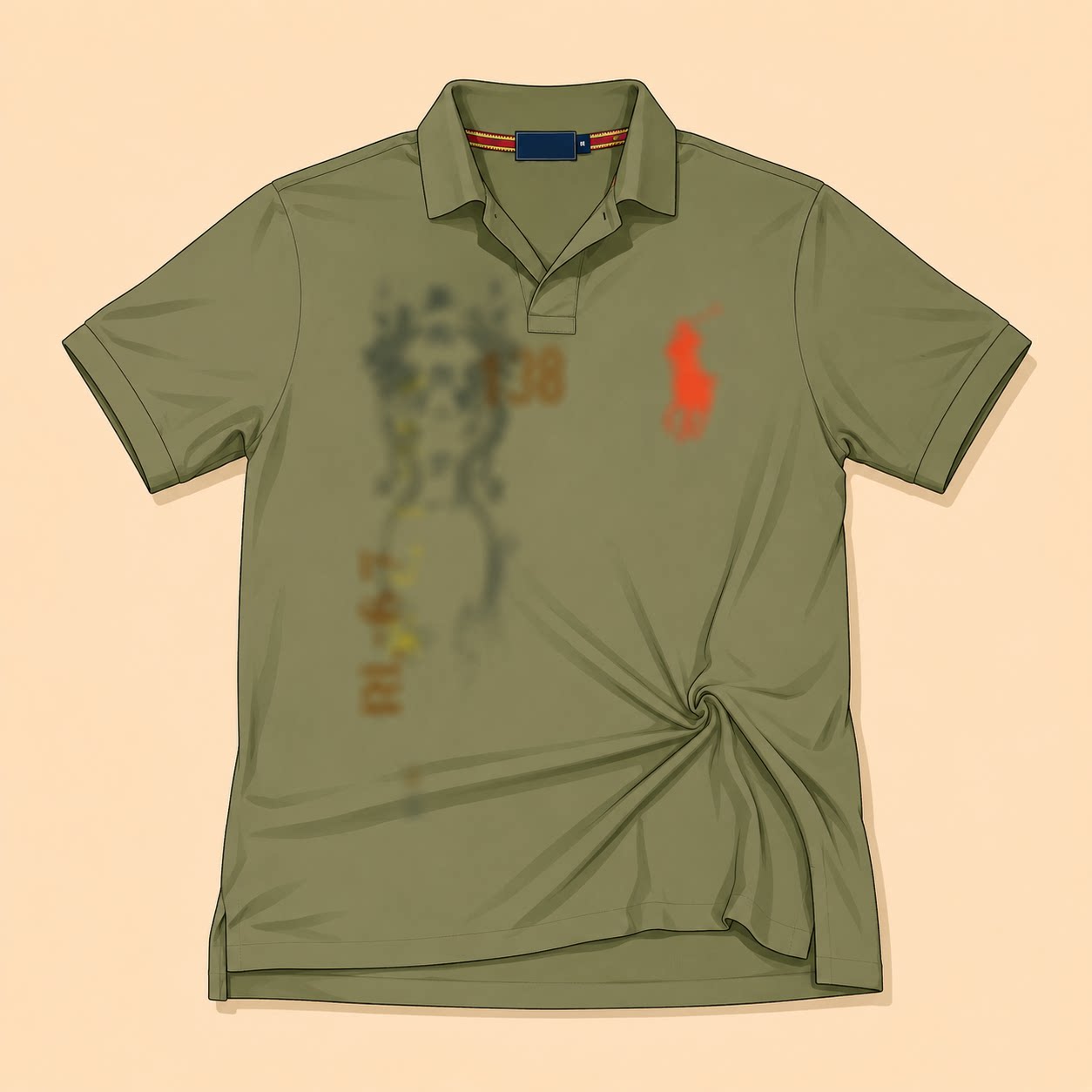thumbnail for Bullrep pony green short-sleeve shirt