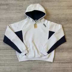 Three-Color Two-Tone Sweatshirt Set (White, Gray, Black)