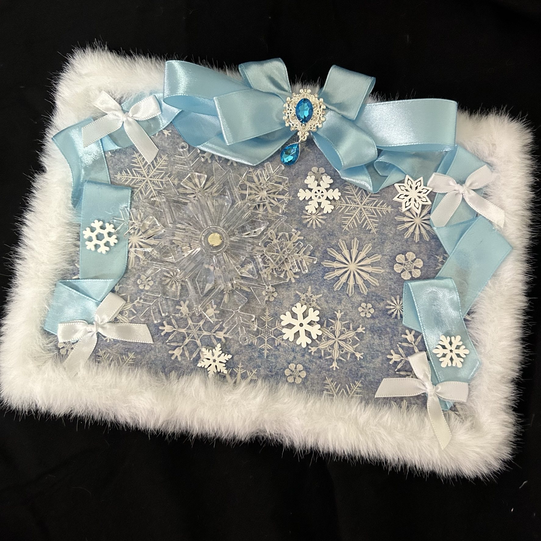 现货成品毛绒痛板冬日蓝白痛包diy装饰痛包配件谷美雪花成品痛板,模玩/动漫/周边/娃圈三坑/桌游,谷美,淘宝优惠券,粉丝福利购,淘宝优惠卷