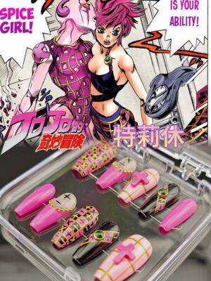 jojo的奇妙冒险痛甲特里休 辣妹  黄金之风可拆卸穿戴