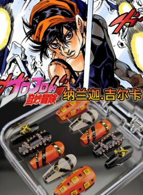 jojo的奇妙冒险痛甲纳兰迦 小飞机 空中史密斯黄金之风可拆卸穿戴
