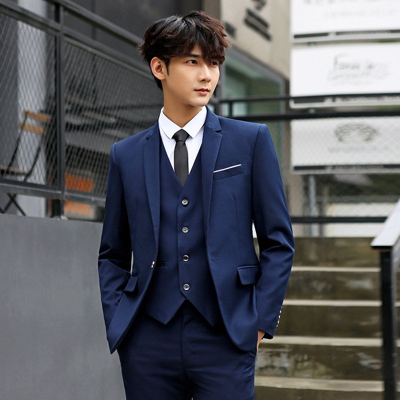 Suit man Three-piece Suite Groom Wedding dress Groomsman Small suit Self cultivation summer business affairs Professional suitin the Men's clothing, Suits  category - from Buy2taobao.com to provide professional Taobao agent buy service