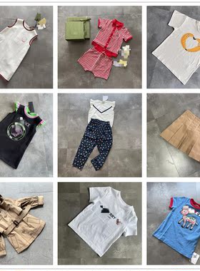 折扣清 原 BP儿童毛衣风衣连衣裙T恤等