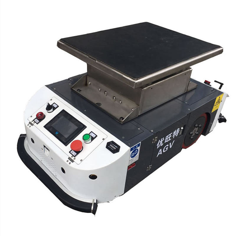 视觉/二维码/激光/磁条导航agv智能寻迹小车搬运无人ros小车底盘