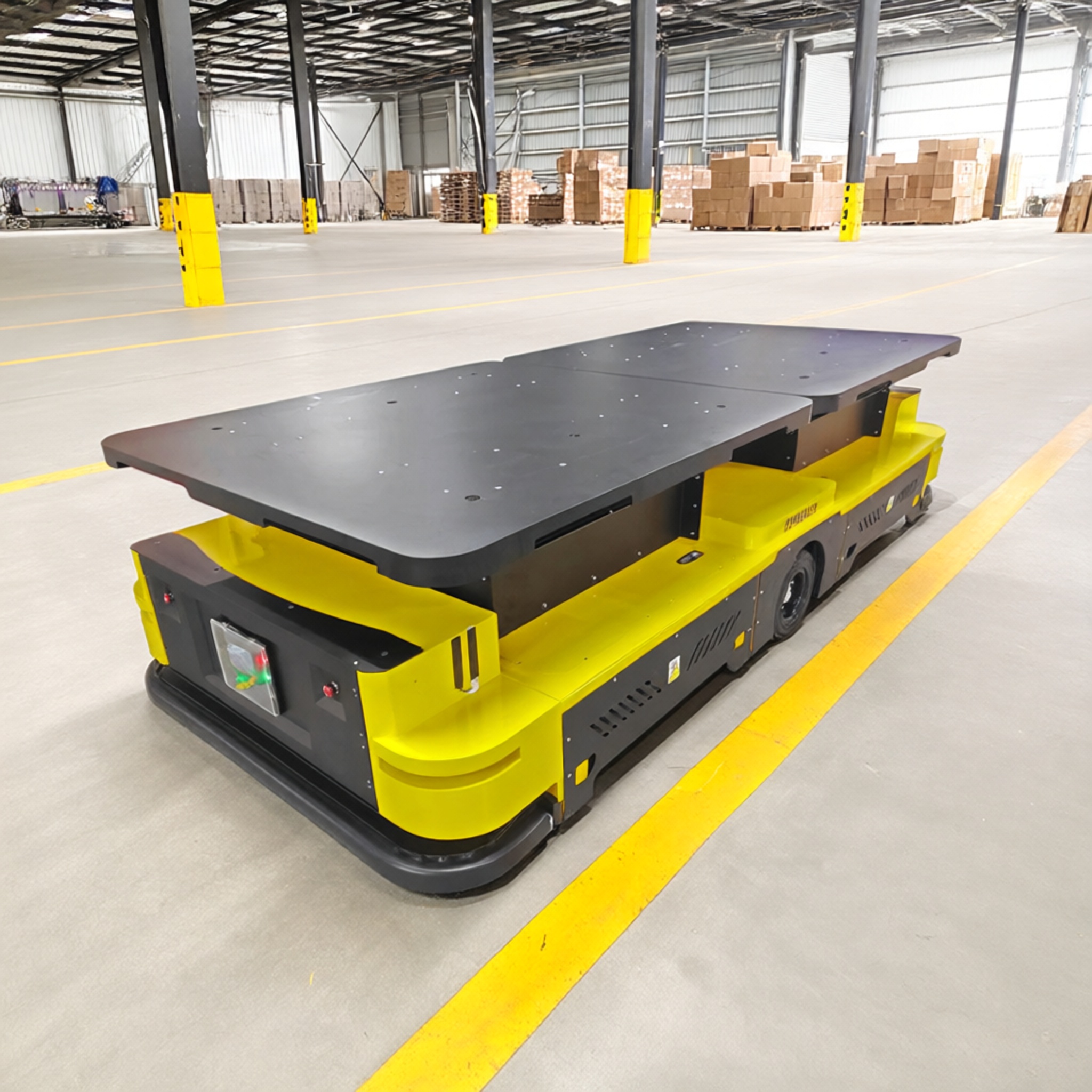 定制重载amr激光导航潜伏举升式1/2/3/4/5吨仓储物流无人搬运小车