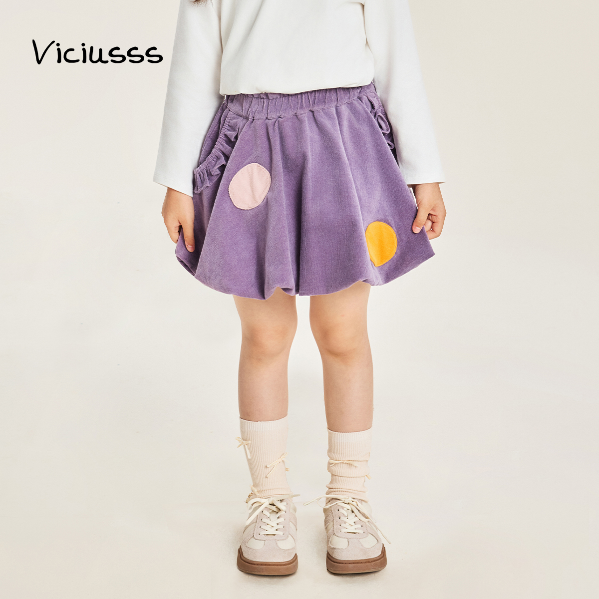 女童半身短裙2025春季新款