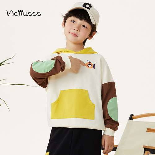 viciusss男童卫衣春秋季新款帅气