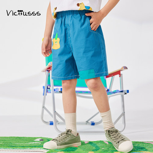 Viciusss男童纯棉短裤裤子
