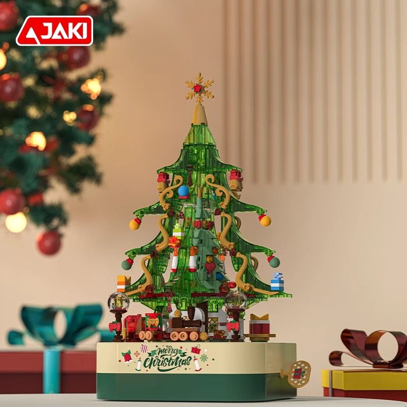 JAKI佳奇积木儿童圣诞节礼物积木拼装装饰玩具摆件女送男生圣诞树,节庆用品/礼品,创意礼盒/礼品套组,淘宝优惠券,粉丝福利购,淘宝优惠卷