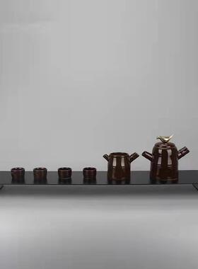 新中式茶室摆件样板房客厅