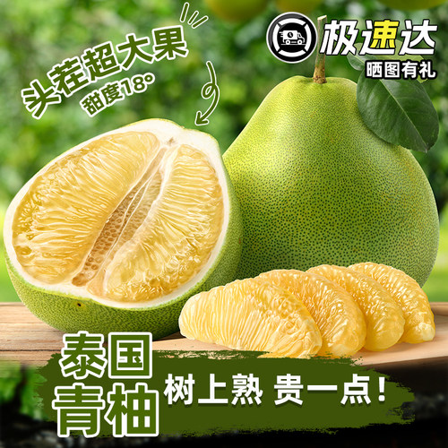 高销量！泰国青柚蜜柚商家推荐~