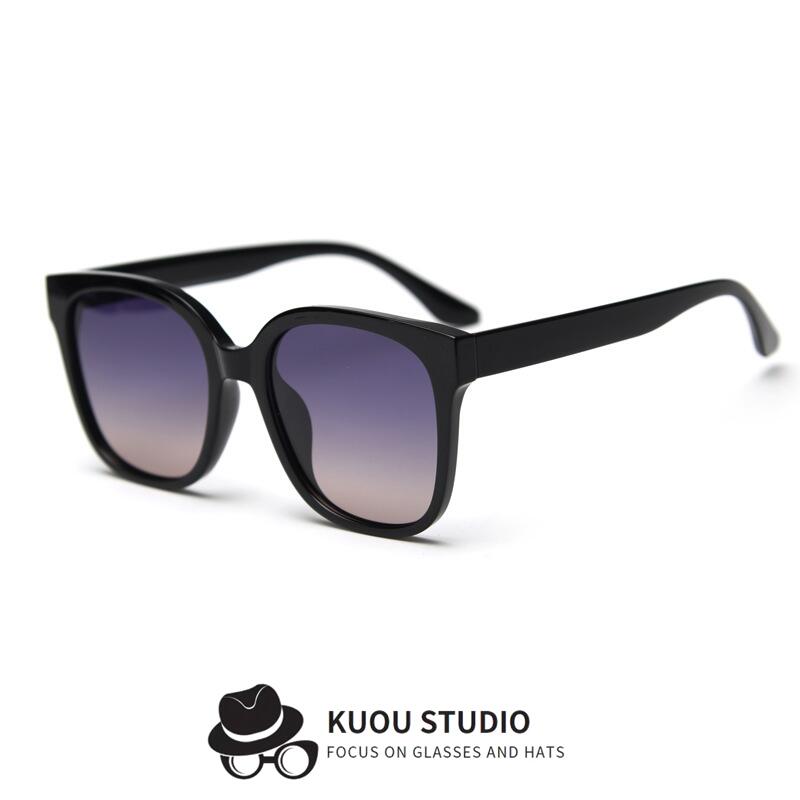 新款TR90大框轻偏光太阳眼镜男女网红素颜街拍显脸小旅游遮阳