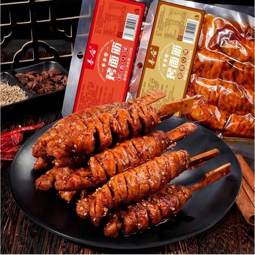 烤面筋开袋即食解馋小吃零食袋装