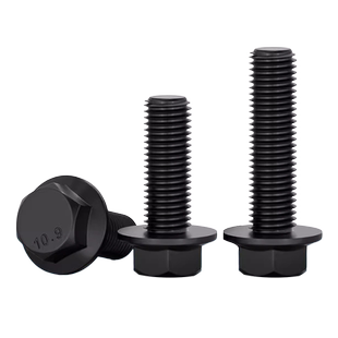 10.9级法兰面外六角螺栓GB5789汽车汽配用螺丝MM6M8M10M12M14-M20