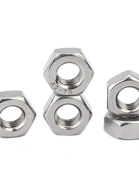 金超310S材质六角螺母螺栓螺帽螺丝帽大全M2M3M4M5M6M8M10M12M163