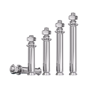 国标304/316不锈钢膨胀螺丝螺栓加长拉爆内膨胀管螺钉外管M6M8M10