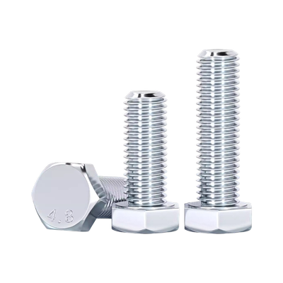 【专票13%】4.8级镀锌外六角螺栓