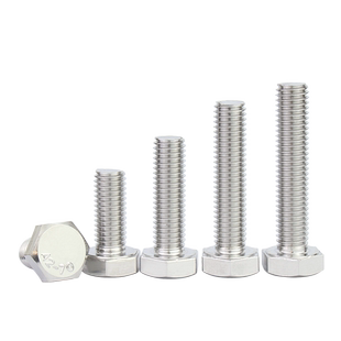 304不锈钢外六角螺丝加长螺杆螺栓大全M3M4M5M6M8M10M12M14M16M20
