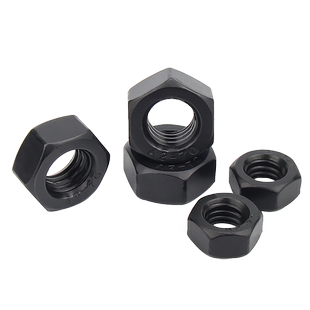 黑色304不锈钢六角螺母螺丝帽套装大全MM2.5M3M5M6M8M10M12M14M16