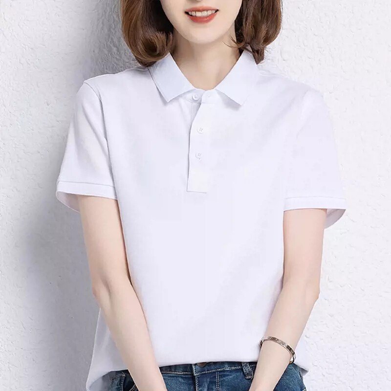 李宁短袖POLO衫女款2025新款夏季速干冰感健身运动T恤翻领棉上衣