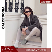 CALZEDONIA卡泽意袜秋冬新女柔软哑光含羊绒罗纹紧身裤 MIP085