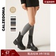 CALZEDONIA卡泽意袜秋冬女士时尚 多色百搭筒袜小腿袜中筒袜DL0085