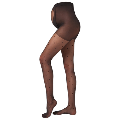 CALZEDONIA卡泽意袜春夏女士30D波点爱心孕妇连裤袜丝袜LIC065