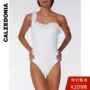 Áo tắm nữ một vai đính đá của CALZEDONIA IM01511 2711 - Bộ đồ bơi One Piece đồ bơi liền thân