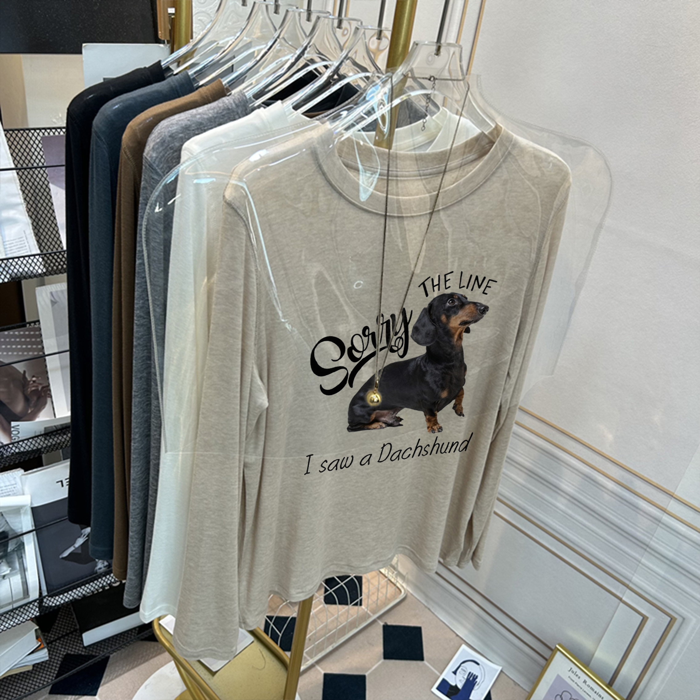 软糯圆领羊毛打底衫2025新款女士秋冬季修身爆款加绒加厚t恤内搭