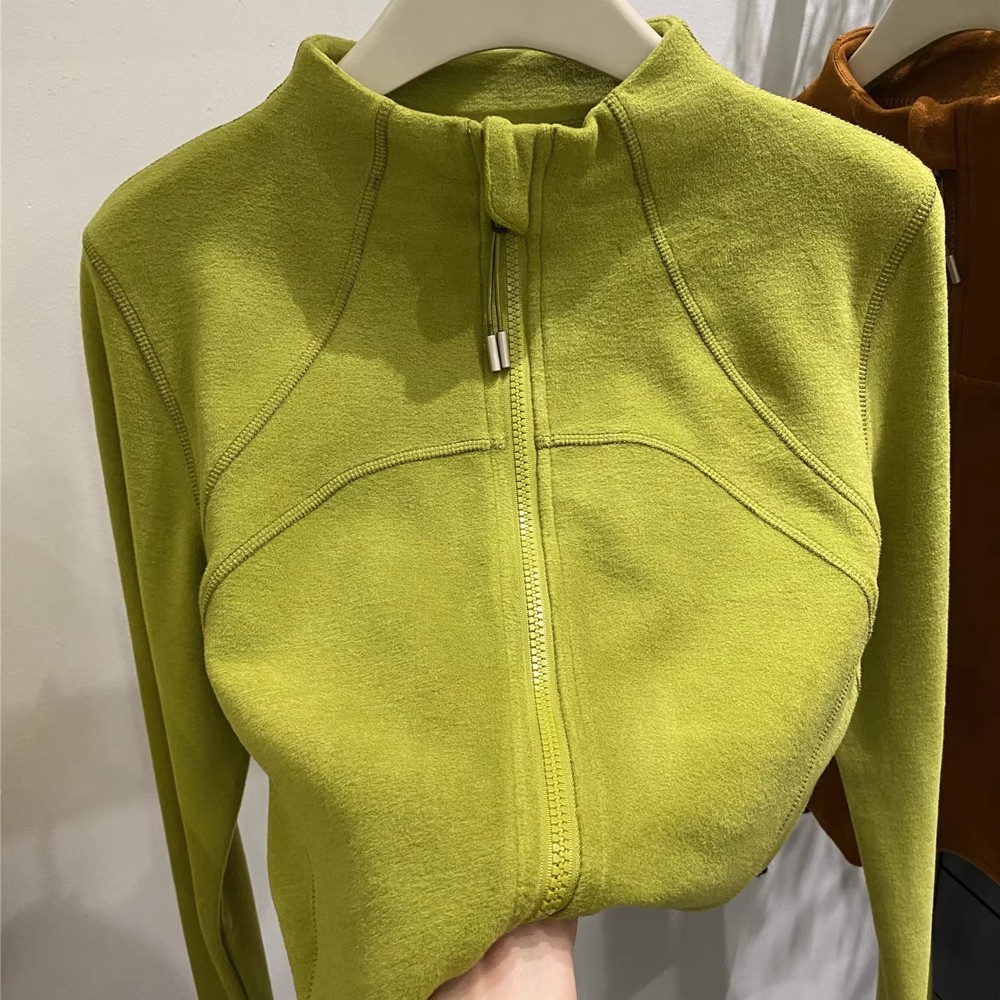 设计感双拉链开衫双面德绒卫衣女2025秋冬新款加厚保暖打底衫上衣