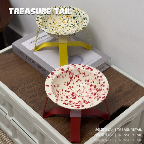TreasureTail泼墨飞碟碗