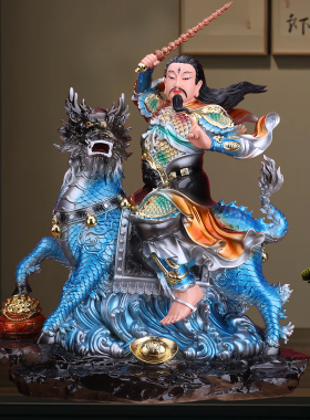 九天应元雷声普化天尊树脂供奉像