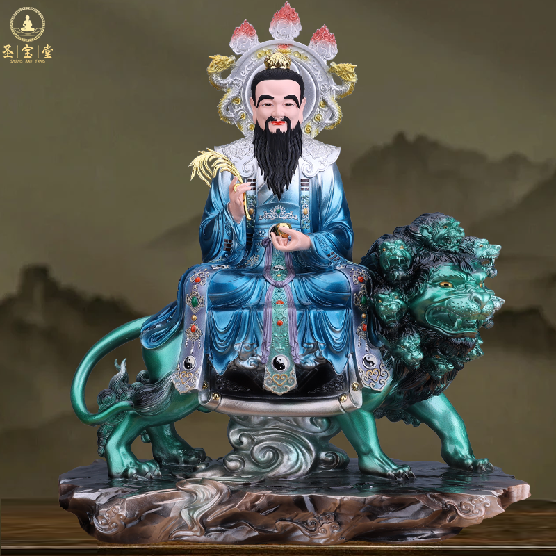 太乙救苦天尊神像树脂摆件