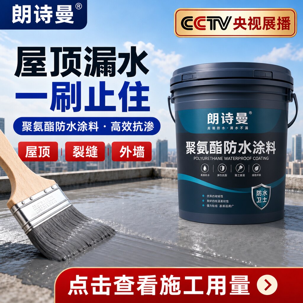 楼顶屋顶专用防水涂料一涂永防漏